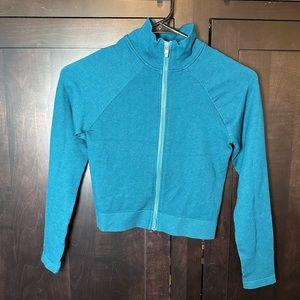 Fabletics Zip-Up Cropped Jacket